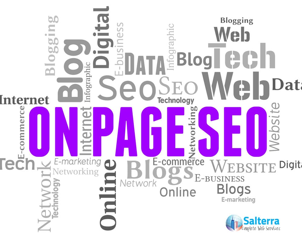 on page seo website audits by salterra digital services