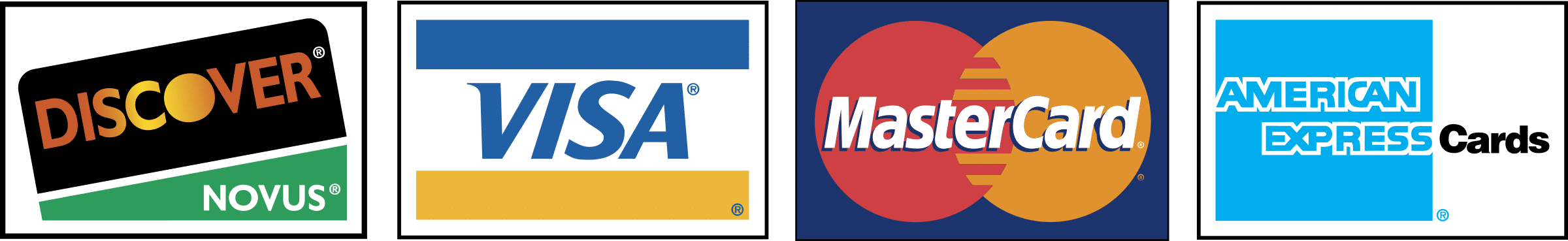 credit cards color logo png transparent